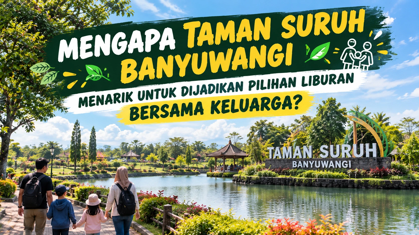 Mengapa Taman Suruh Banyuwangi Menarik untuk Dijadikan Pilihan Liburan Bersama Keluarga?
