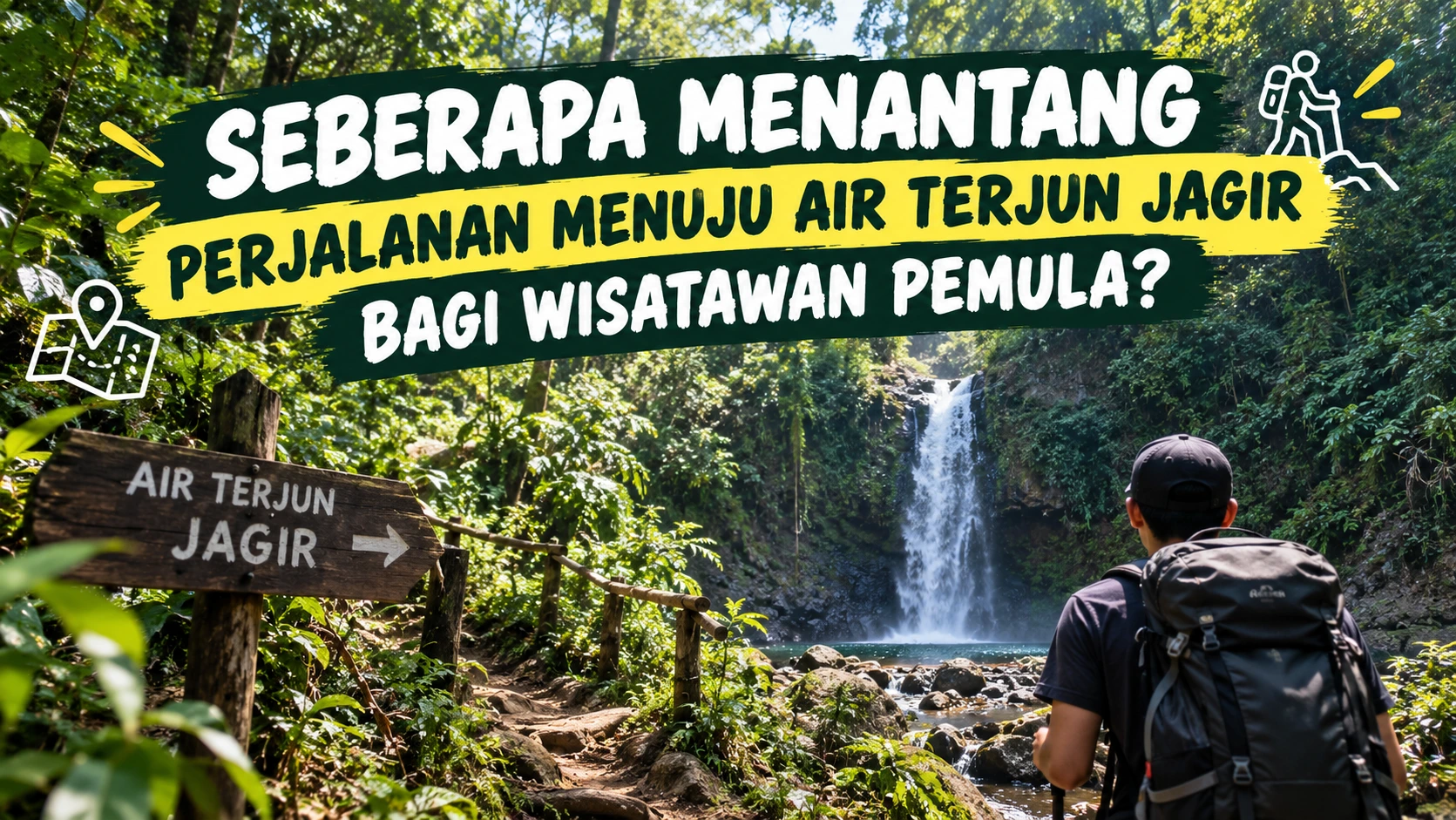 Seberapa Menantang Perjalanan Menuju Air Terjun Jagir bagi Wisatawan Pemula?